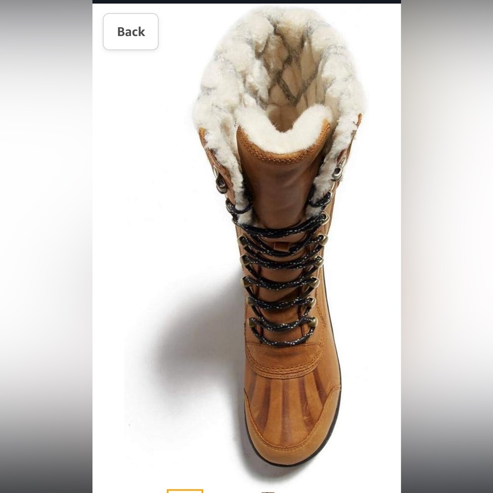 Sorel whistler tall waterproof snow rain boot - Picture 3 of 6